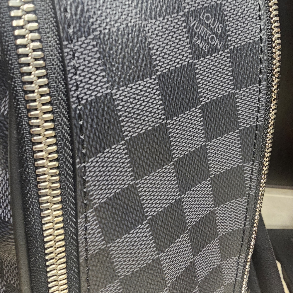 Louis Vuitton Graphite Checkered Backpack - Picture 5 of 16